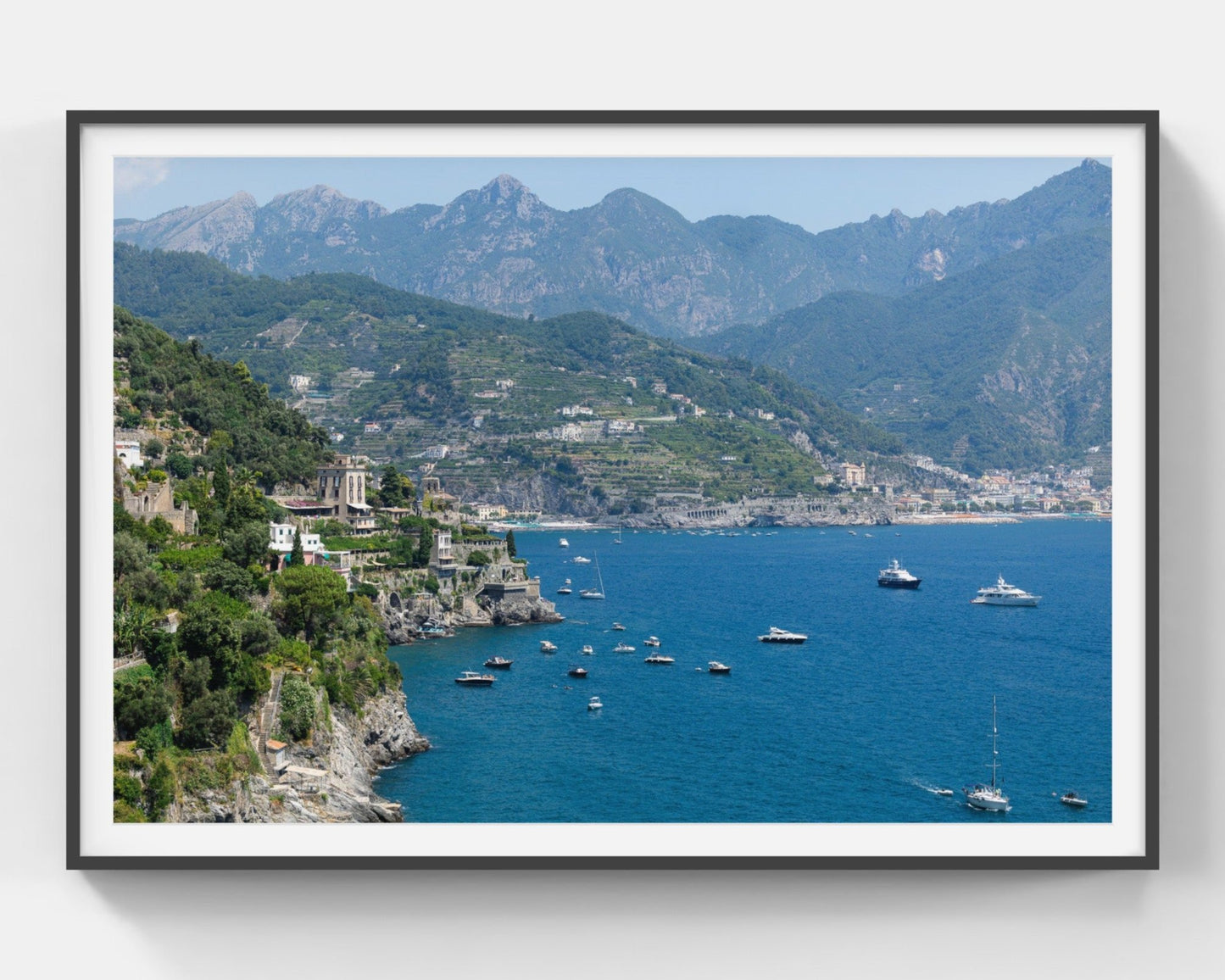 Amalfi Adoration Gallery Black Frame