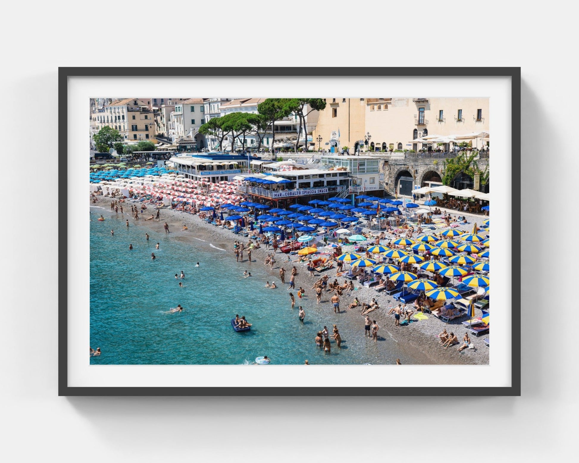 Amalfi Amore Large Black Framed