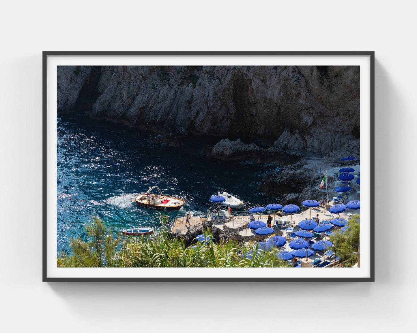 Capri Cabs II Gallery Black Framed