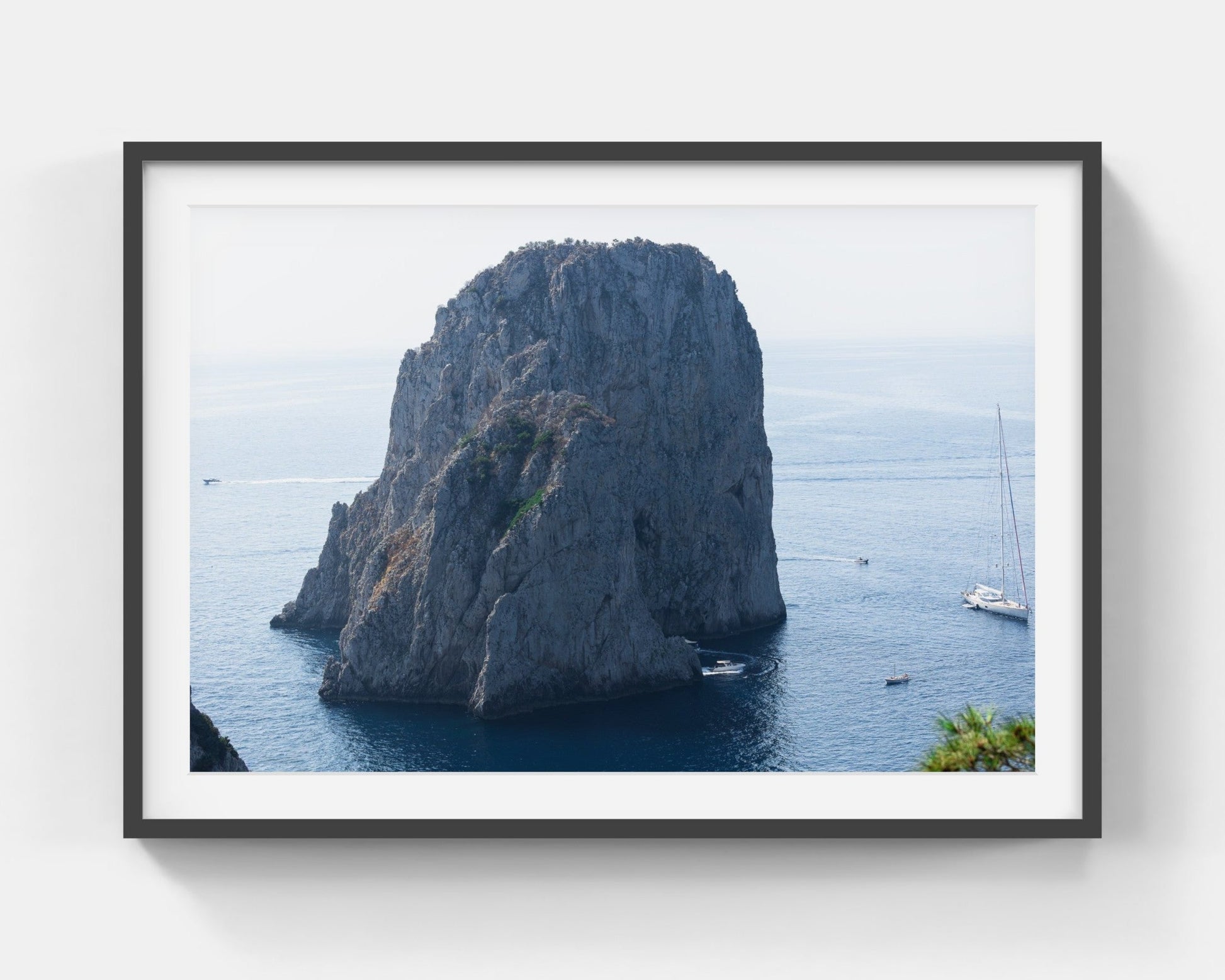 Faraglioni Magic Large Black Framed