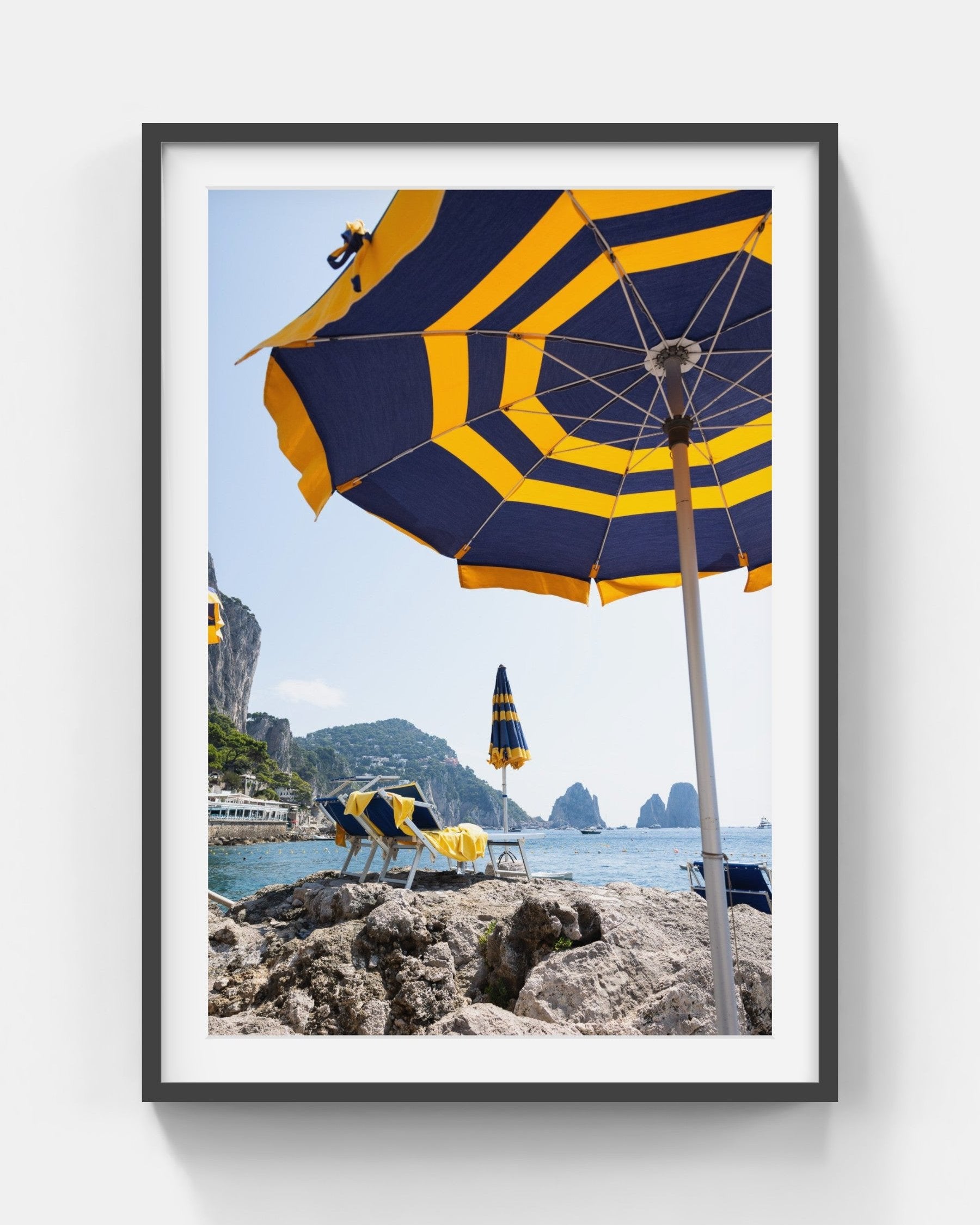 Marina Piccola Large Black Framed