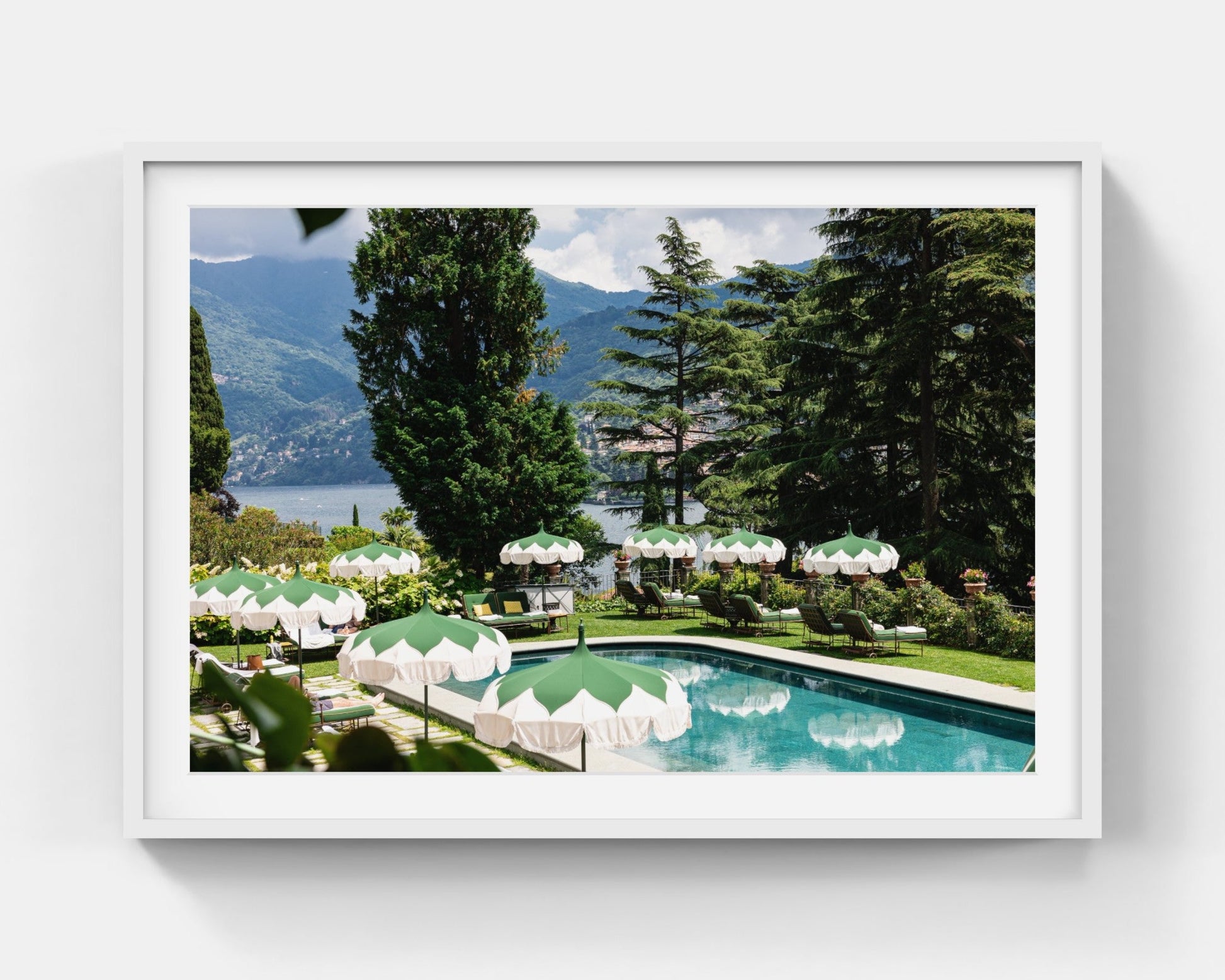 Passalacqua Perfection Large White Framed