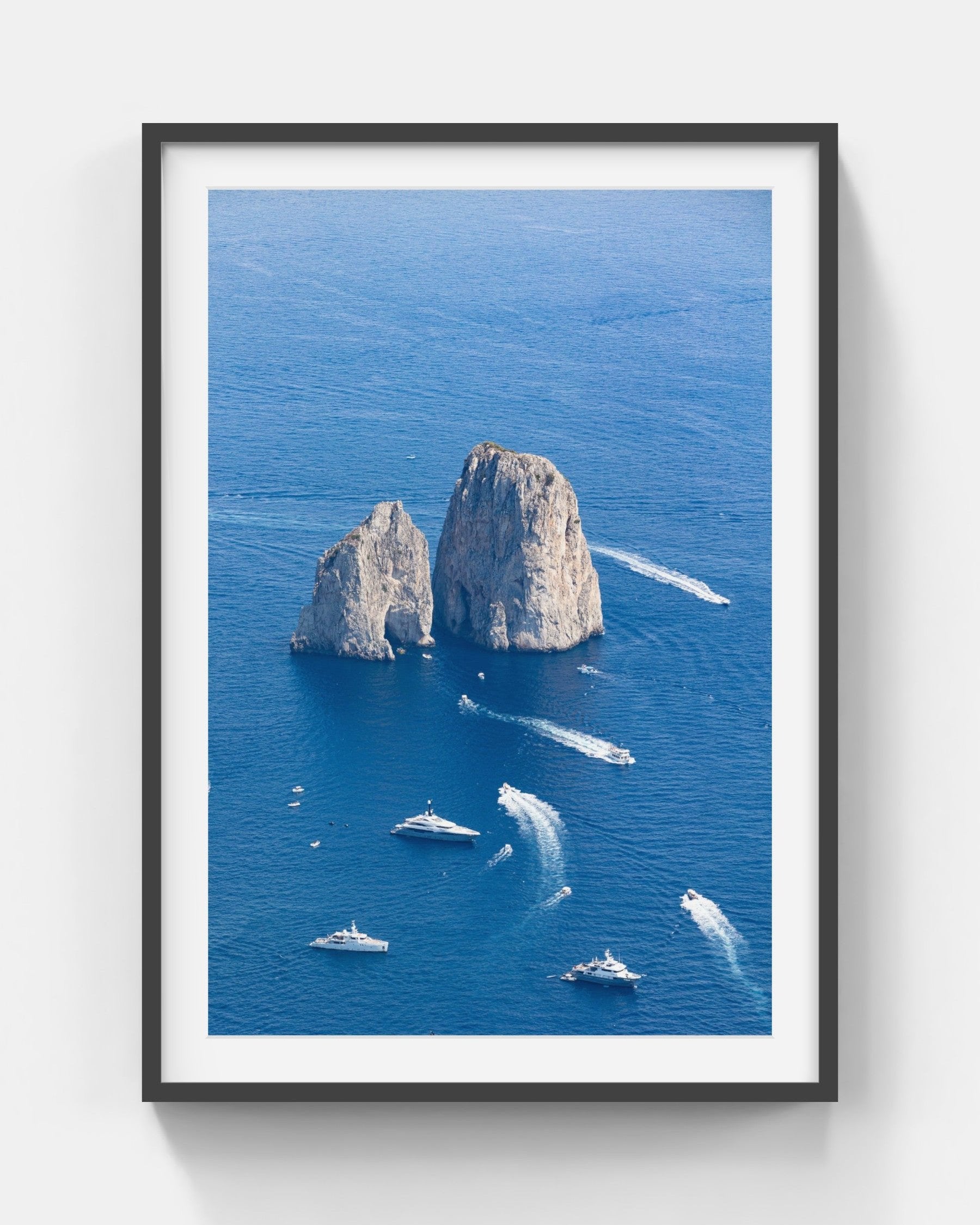 Places To Be Large Black Framed