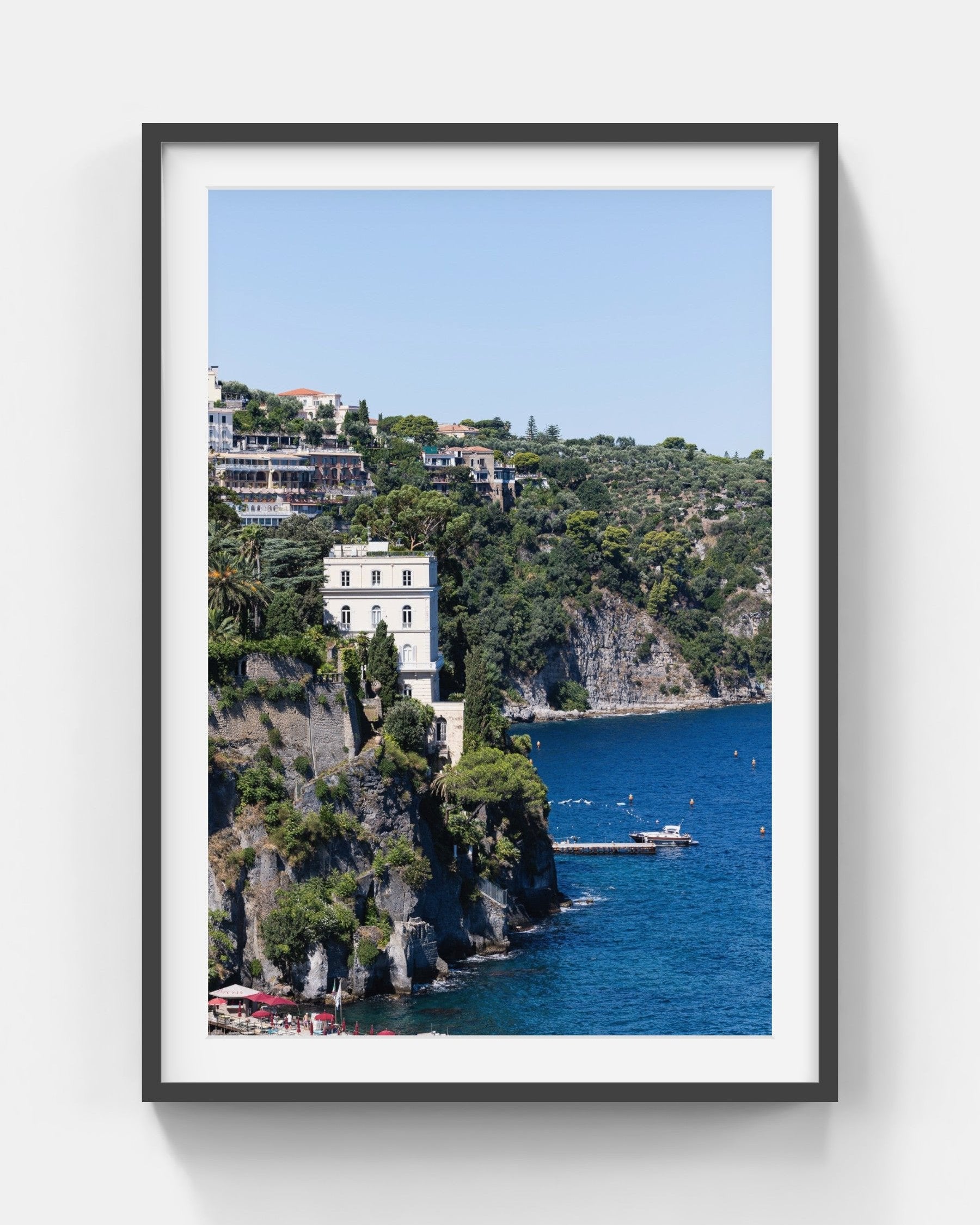 Te Amo Large Black Framed